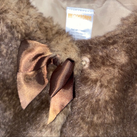 Gymboree faux fur vest - Picture 3 of 5